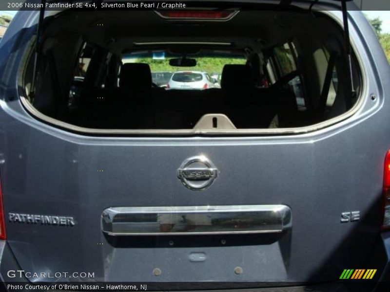 Silverton Blue Pearl / Graphite 2006 Nissan Pathfinder SE 4x4