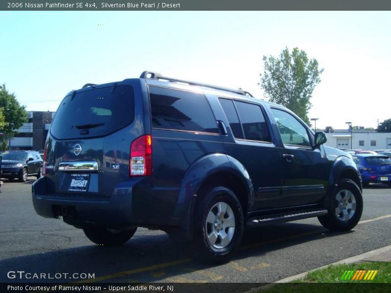 Silverton Blue Pearl / Desert 2006 Nissan Pathfinder SE 4x4