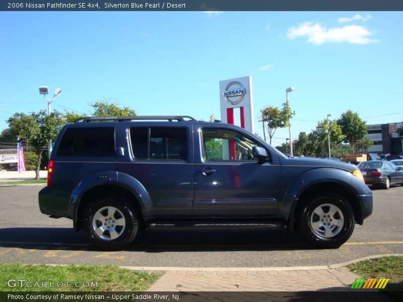 Silverton Blue Pearl / Desert 2006 Nissan Pathfinder SE 4x4