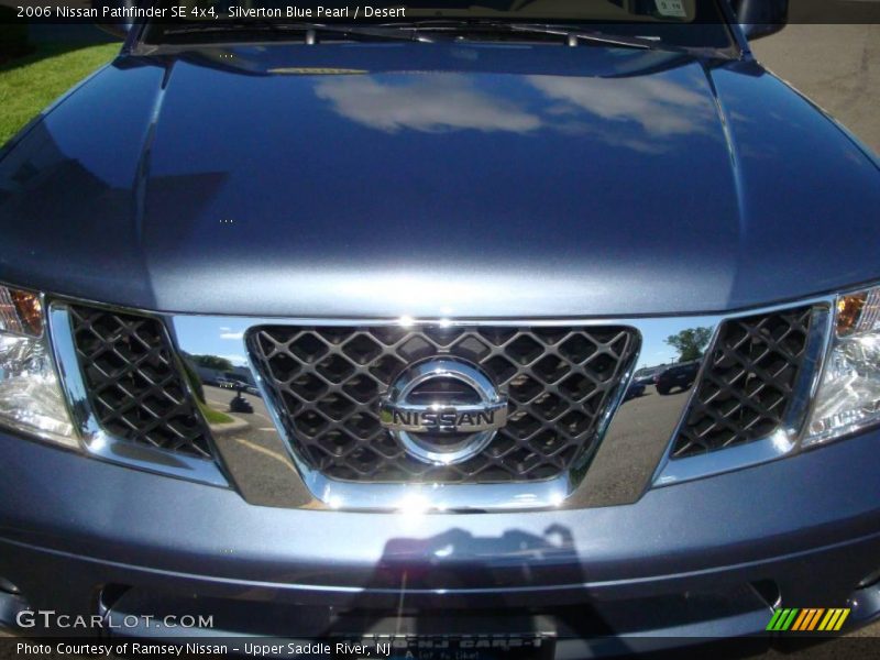 Silverton Blue Pearl / Desert 2006 Nissan Pathfinder SE 4x4