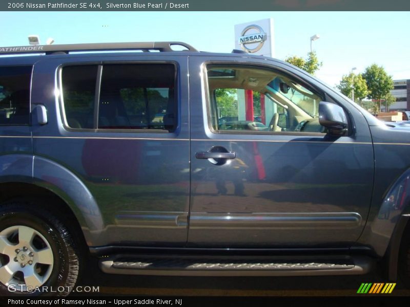 Silverton Blue Pearl / Desert 2006 Nissan Pathfinder SE 4x4