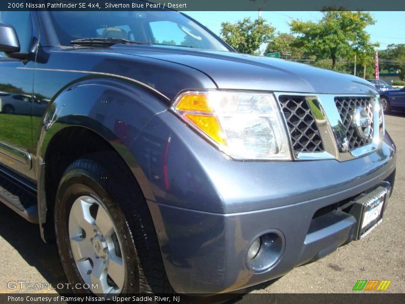 Silverton Blue Pearl / Desert 2006 Nissan Pathfinder SE 4x4