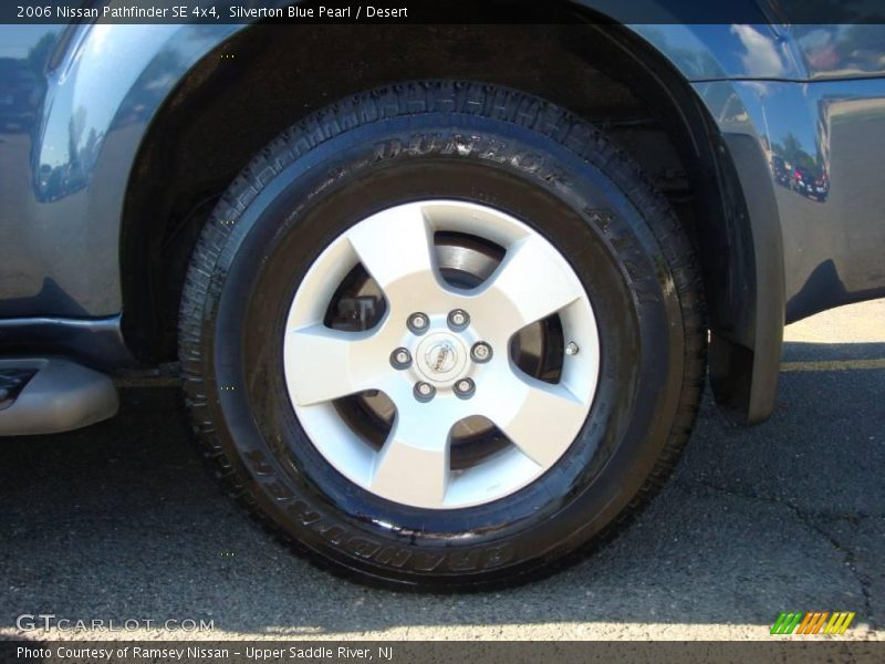 Silverton Blue Pearl / Desert 2006 Nissan Pathfinder SE 4x4