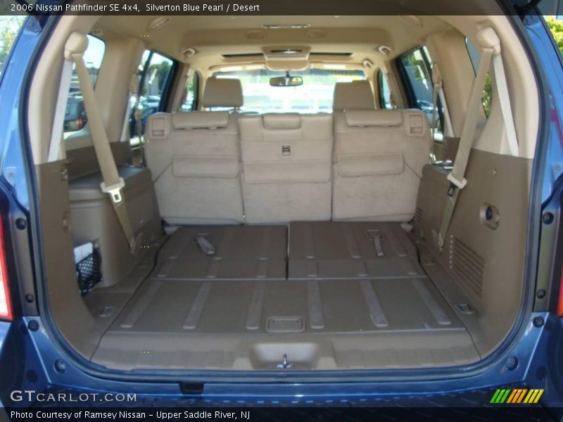 Silverton Blue Pearl / Desert 2006 Nissan Pathfinder SE 4x4