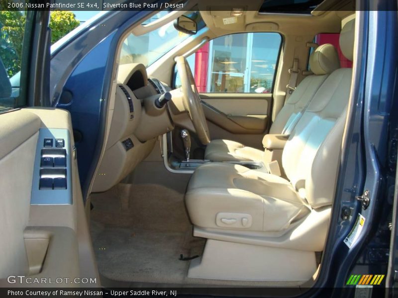 Silverton Blue Pearl / Desert 2006 Nissan Pathfinder SE 4x4