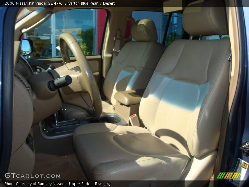 Silverton Blue Pearl / Desert 2006 Nissan Pathfinder SE 4x4