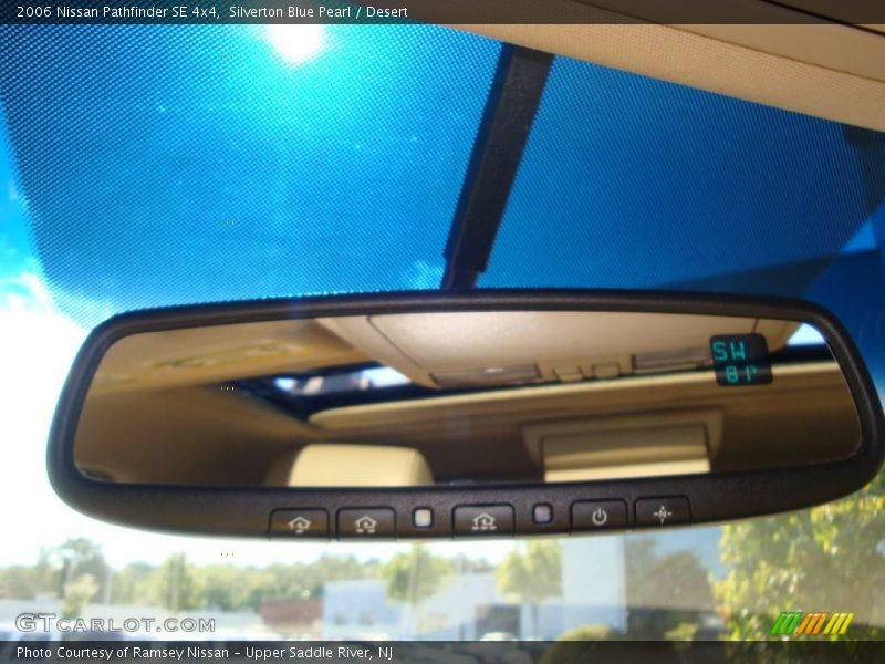 Silverton Blue Pearl / Desert 2006 Nissan Pathfinder SE 4x4