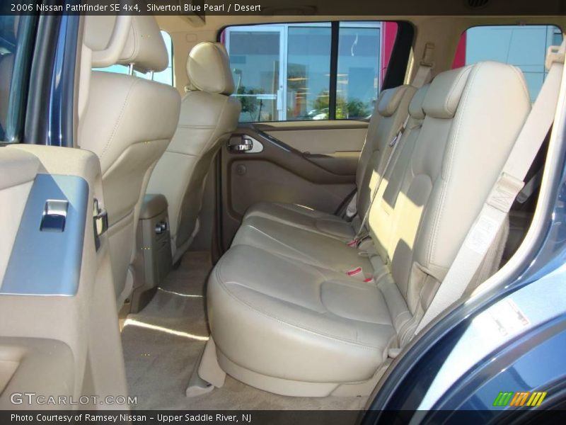 Silverton Blue Pearl / Desert 2006 Nissan Pathfinder SE 4x4