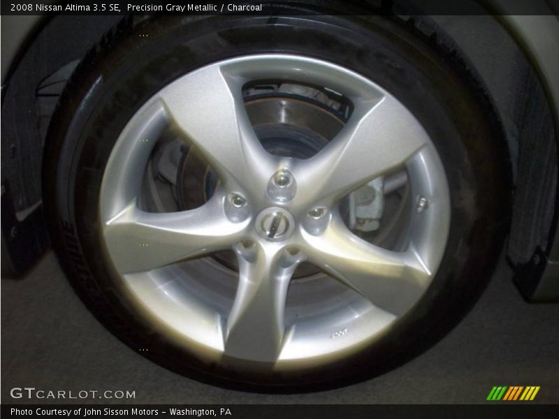 Precision Gray Metallic / Charcoal 2008 Nissan Altima 3.5 SE