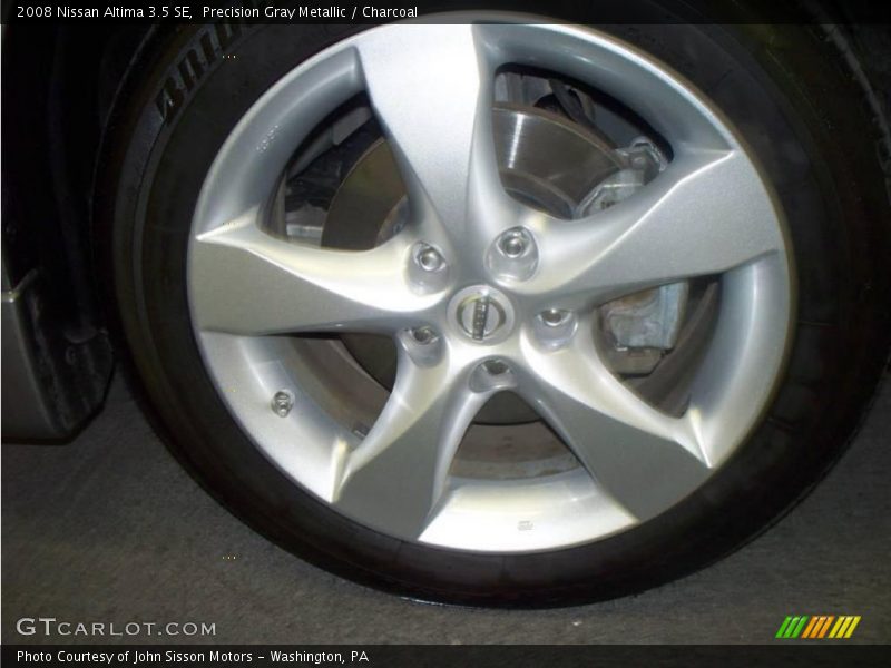 Precision Gray Metallic / Charcoal 2008 Nissan Altima 3.5 SE