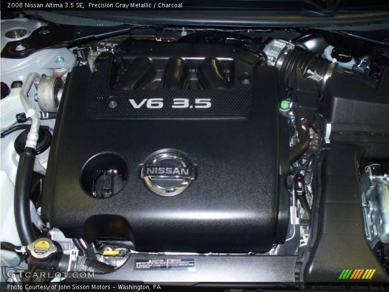 Precision Gray Metallic / Charcoal 2008 Nissan Altima 3.5 SE