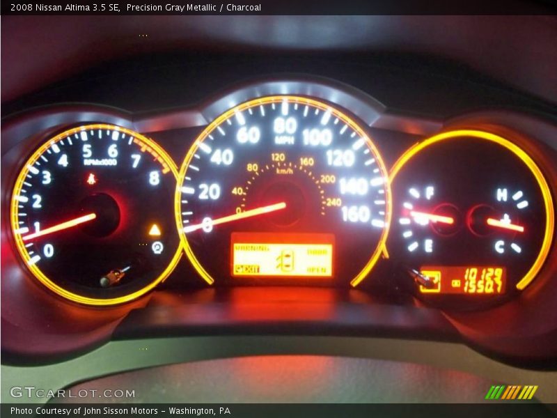 Precision Gray Metallic / Charcoal 2008 Nissan Altima 3.5 SE