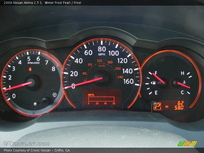 Winter Frost Pearl / Frost 2009 Nissan Altima 2.5 S