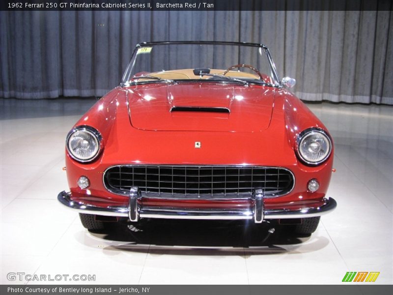 Barchetta Red / Tan 1962 Ferrari 250 GT Pininfarina Cabriolet Series II