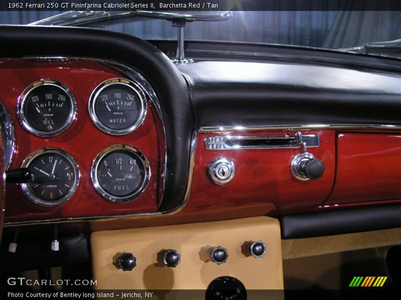 Controls of 1962 250 GT Pininfarina Cabriolet Series II