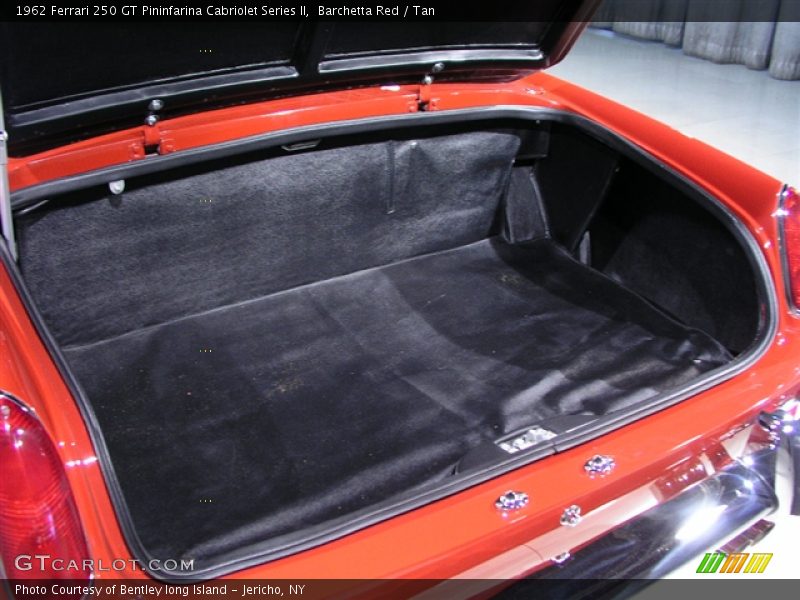  1962 250 GT Pininfarina Cabriolet Series II Trunk