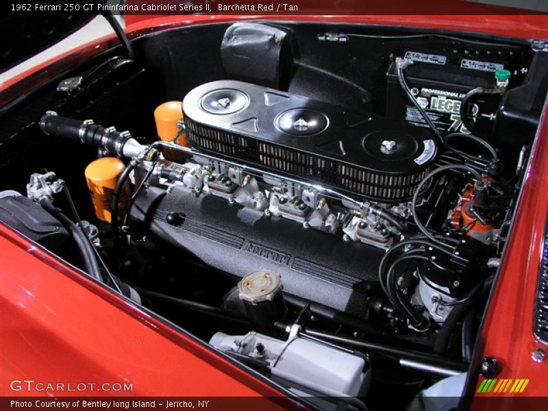  1962 250 GT Pininfarina Cabriolet Series II Engine - 3.0 Liter SOHC 24-Valve V12
