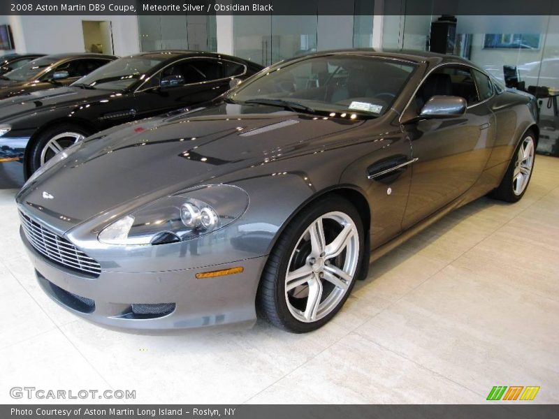 Meteorite Silver / Obsidian Black 2008 Aston Martin DB9 Coupe