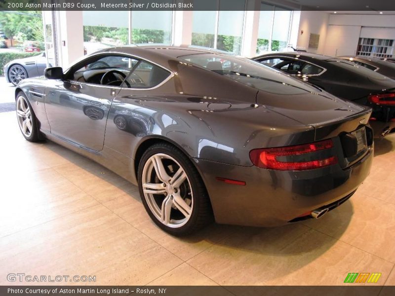 Meteorite Silver / Obsidian Black 2008 Aston Martin DB9 Coupe