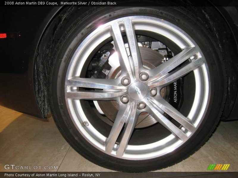 Meteorite Silver / Obsidian Black 2008 Aston Martin DB9 Coupe