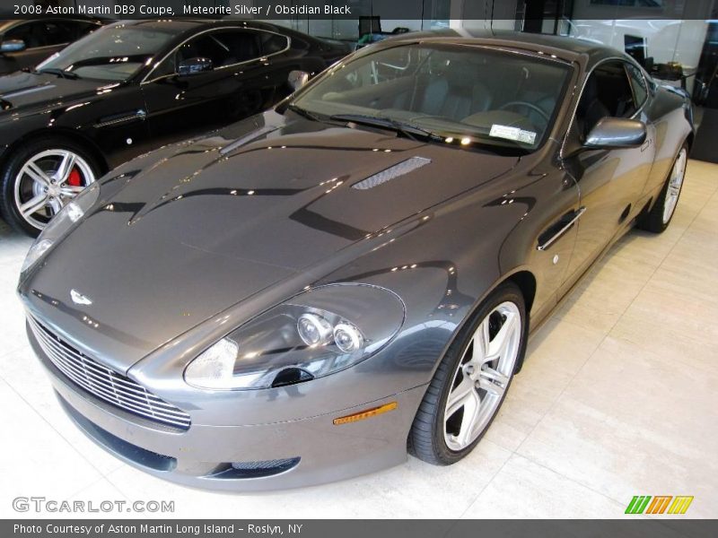 Meteorite Silver / Obsidian Black 2008 Aston Martin DB9 Coupe