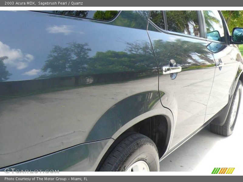 Sagebrush Pearl / Quartz 2003 Acura MDX