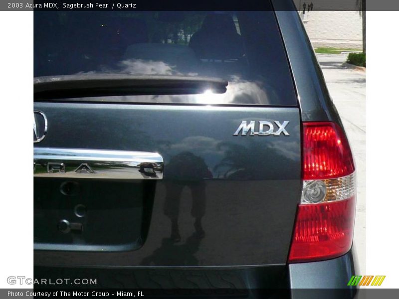 Sagebrush Pearl / Quartz 2003 Acura MDX
