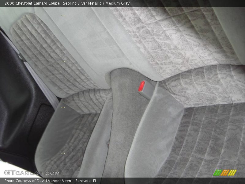 Sebring Silver Metallic / Medium Gray 2000 Chevrolet Camaro Coupe