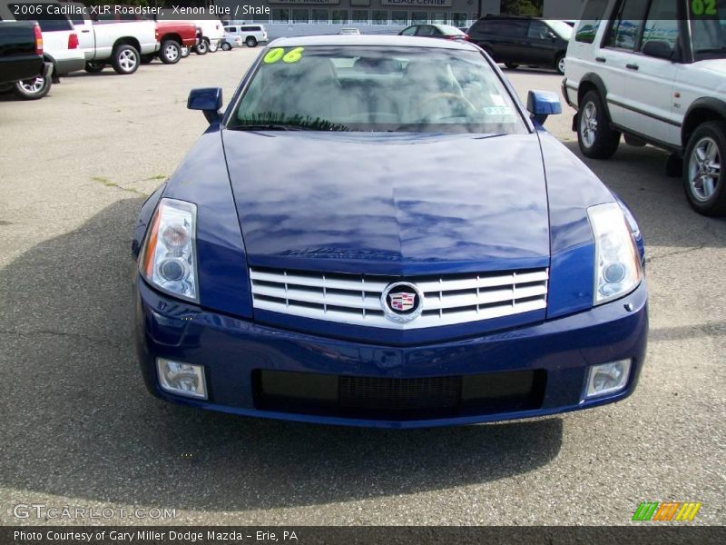 Xenon Blue / Shale 2006 Cadillac XLR Roadster
