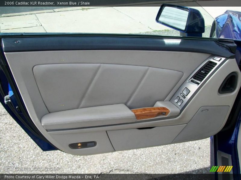 Xenon Blue / Shale 2006 Cadillac XLR Roadster