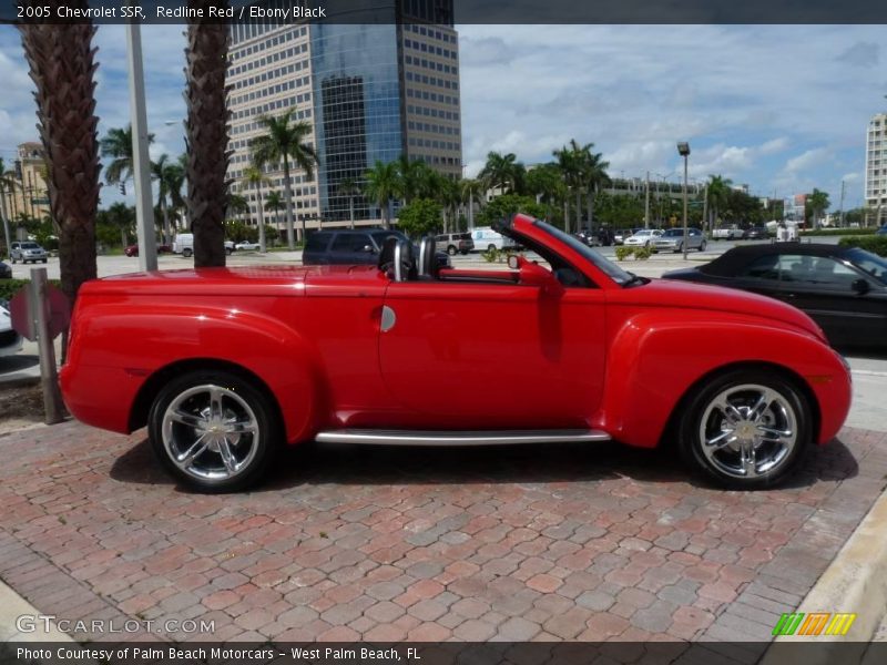 Redline Red / Ebony Black 2005 Chevrolet SSR