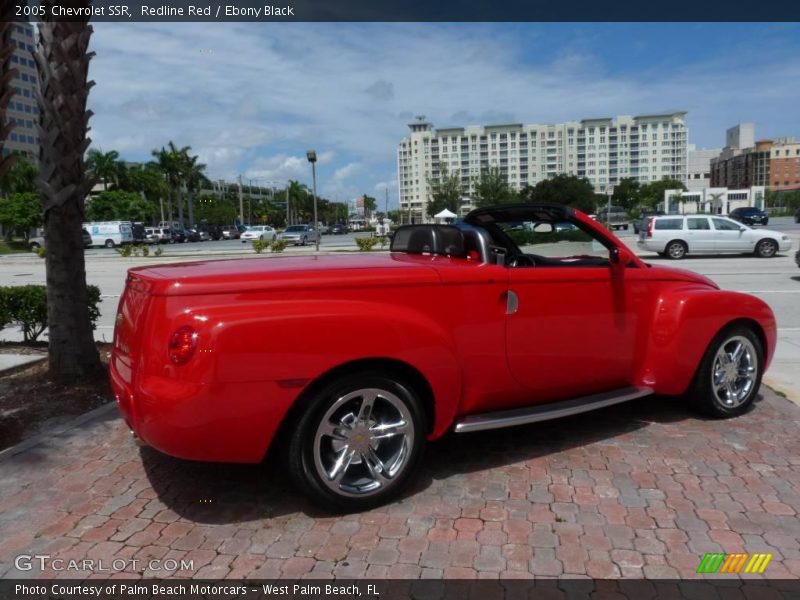 Redline Red / Ebony Black 2005 Chevrolet SSR