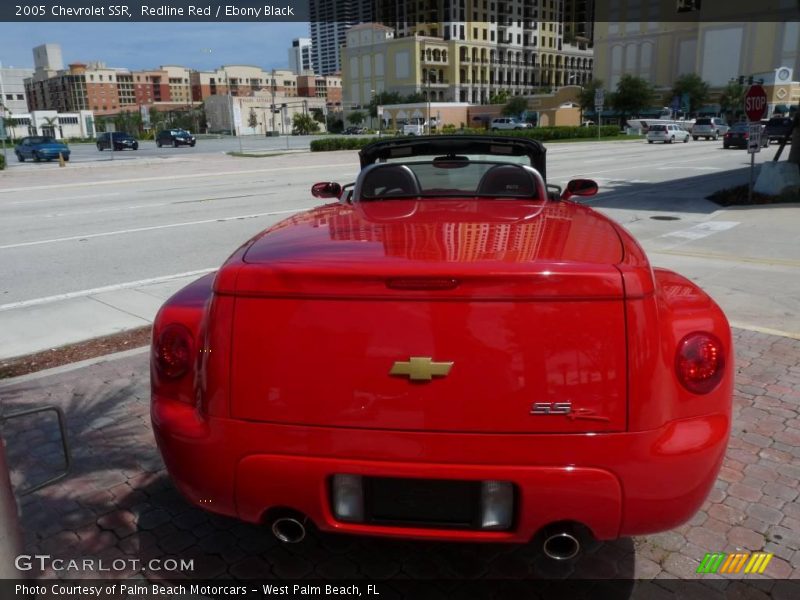 Redline Red / Ebony Black 2005 Chevrolet SSR