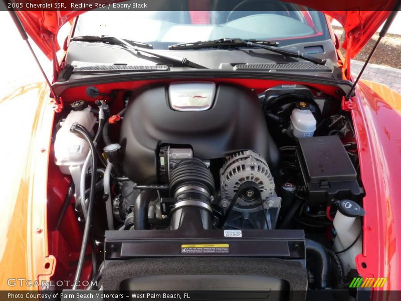 Redline Red / Ebony Black 2005 Chevrolet SSR