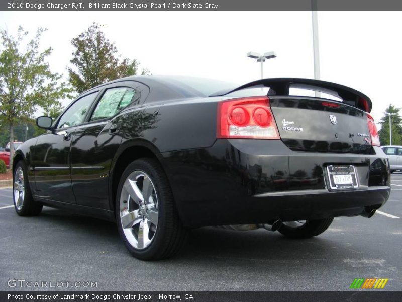 Brilliant Black Crystal Pearl / Dark Slate Gray 2010 Dodge Charger R/T