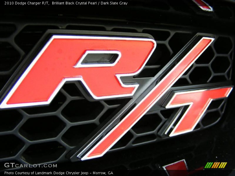 Brilliant Black Crystal Pearl / Dark Slate Gray 2010 Dodge Charger R/T
