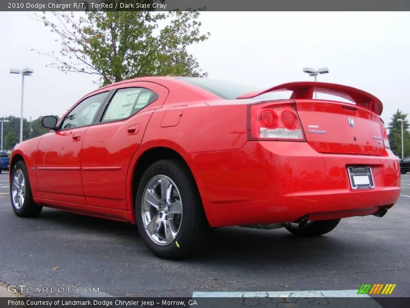 TorRed / Dark Slate Gray 2010 Dodge Charger R/T