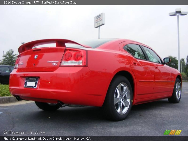 TorRed / Dark Slate Gray 2010 Dodge Charger R/T