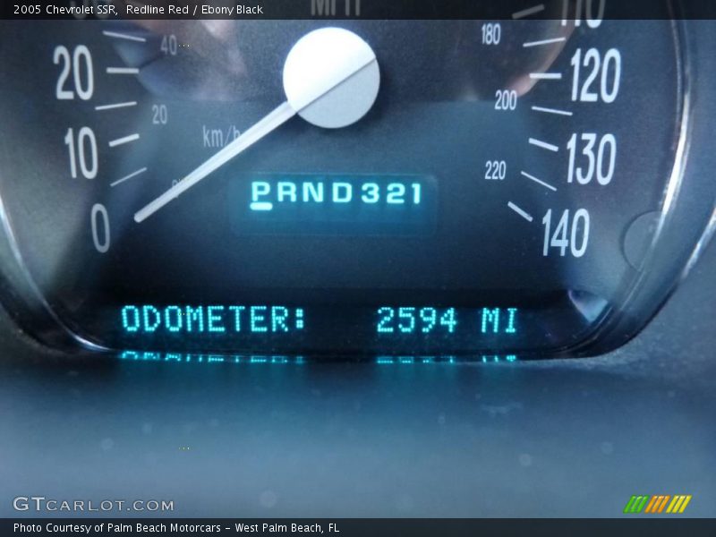 Redline Red / Ebony Black 2005 Chevrolet SSR