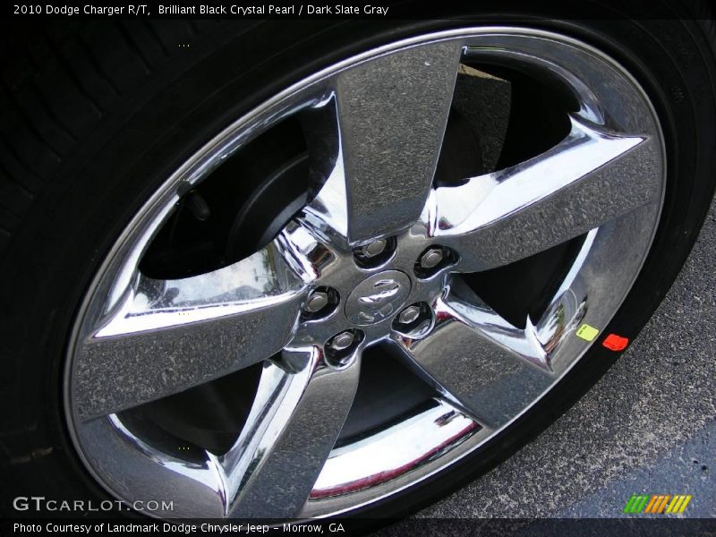 Brilliant Black Crystal Pearl / Dark Slate Gray 2010 Dodge Charger R/T