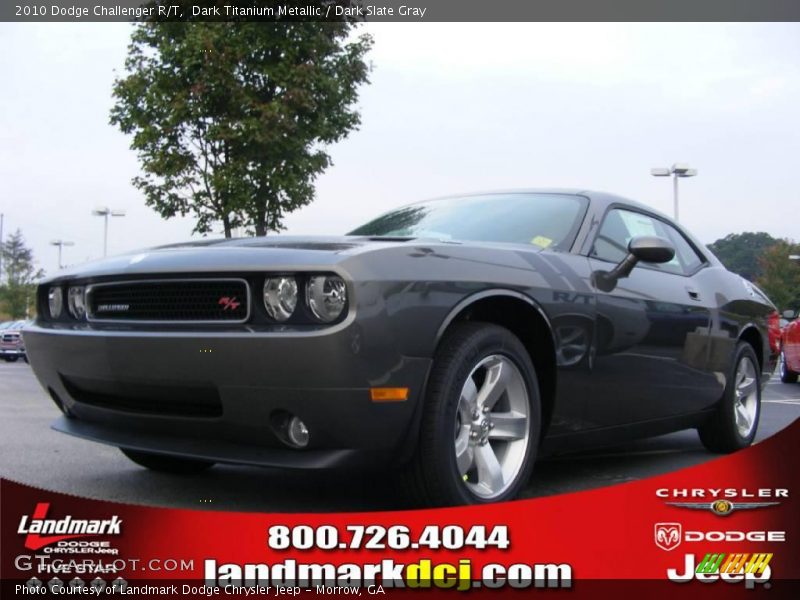 Dark Titanium Metallic / Dark Slate Gray 2010 Dodge Challenger R/T