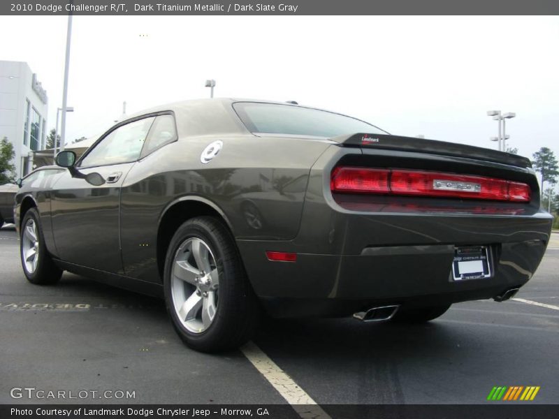 Dark Titanium Metallic / Dark Slate Gray 2010 Dodge Challenger R/T