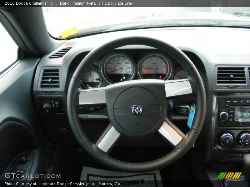 Dark Titanium Metallic / Dark Slate Gray 2010 Dodge Challenger R/T