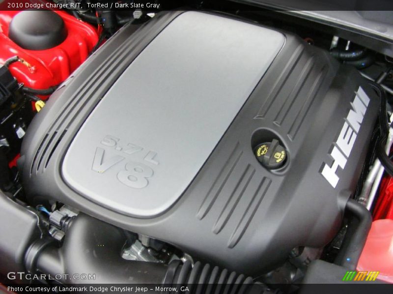 TorRed / Dark Slate Gray 2010 Dodge Charger R/T
