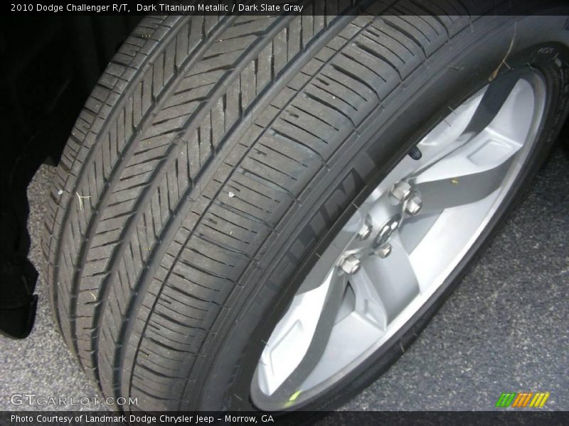 Dark Titanium Metallic / Dark Slate Gray 2010 Dodge Challenger R/T
