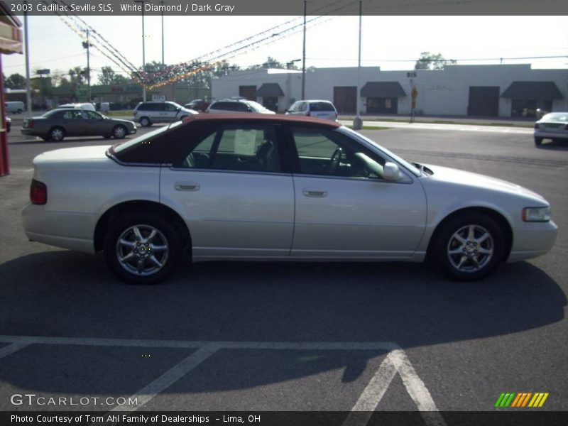 White Diamond / Dark Gray 2003 Cadillac Seville SLS