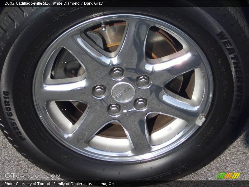 White Diamond / Dark Gray 2003 Cadillac Seville SLS