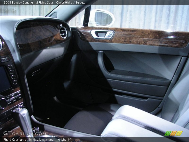 Ghost White / Beluga 2008 Bentley Continental Flying Spur