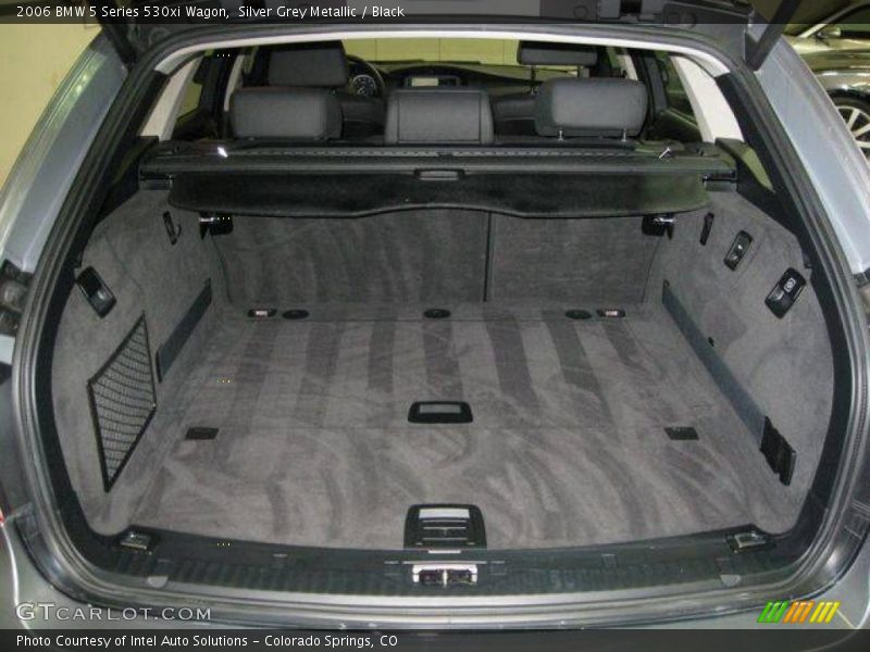 Silver Grey Metallic / Black 2006 BMW 5 Series 530xi Wagon