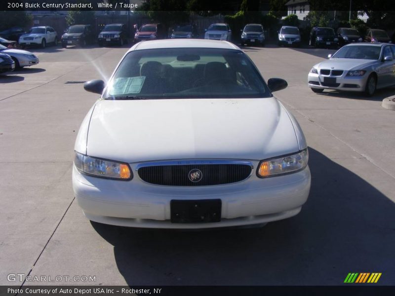 White / Taupe 2004 Buick Century Standard